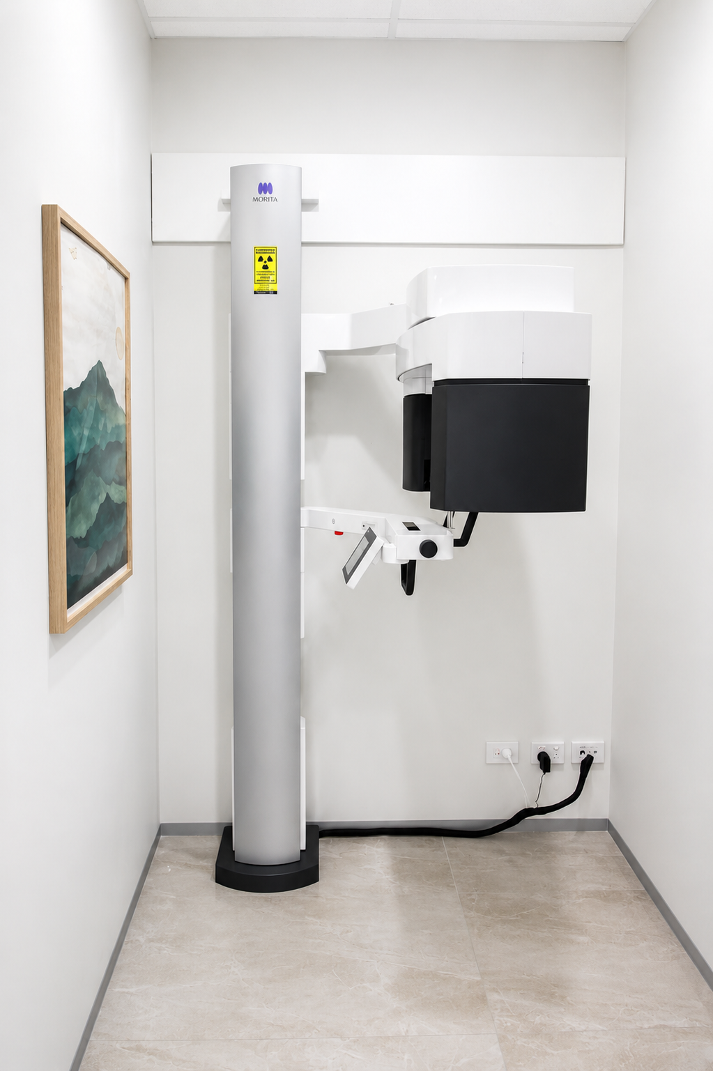 In-house CBCT cone beam CT unit at Southwest Endodontic Centre, Liverpool
